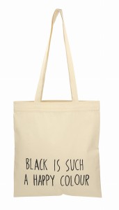 Black is such a happy colour