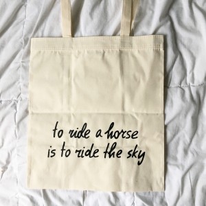 To Ride a horse