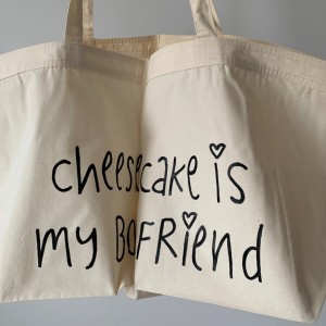 cheesecake  -  BIG LETTER BAG