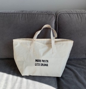 more pasta less drama